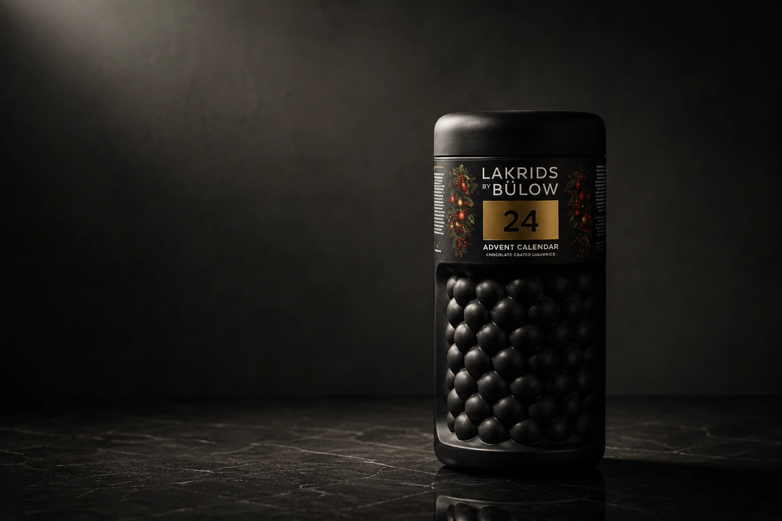 Lakrids by Bülow advent calendar in moulded paper pulp